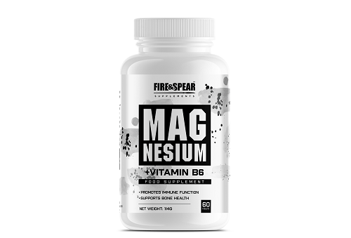 Magnesium vitamin B6 60caps.